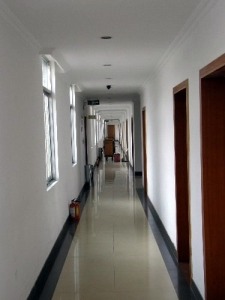 langer Hotelgang