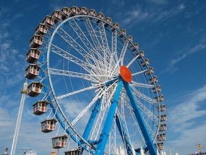 Riesenrad, Deutsch lernen Online via Skype